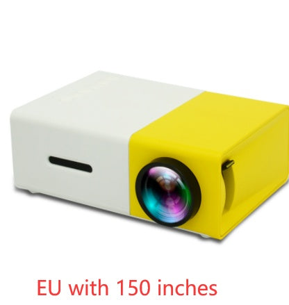 Portable Projector 3D Hd Led Home Theater Cinema HDMI-compatible Usb Audio Projector Yg300 Mini Projector