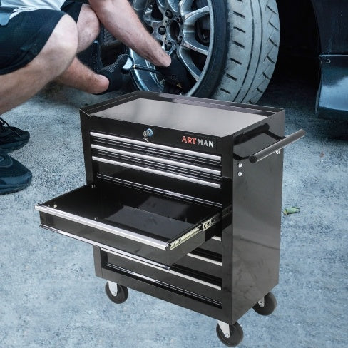 7-drawer Multifunctional Tool Cart