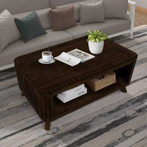 Rectangular Wooden Coffee Table