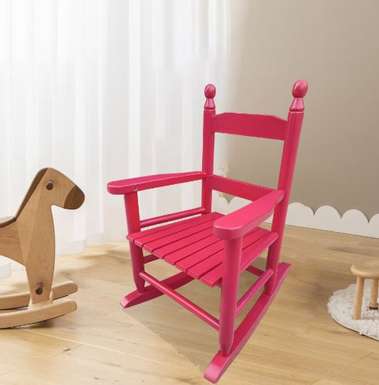 Children's Rocking Oak Chairs