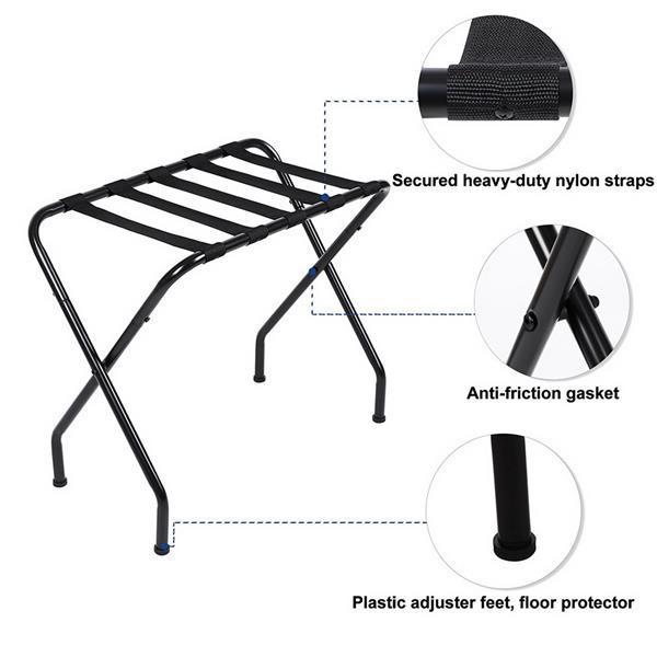 Black Luggage Rack