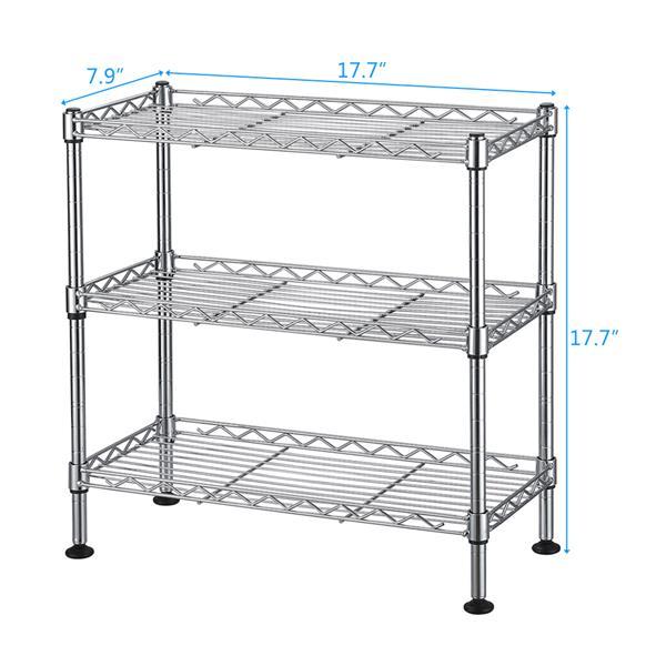 Three Story Kitchen Mini Home Shelf 450x200xH450mm