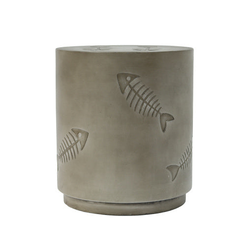 16MGO SIDE TABLE FISH PATTERN