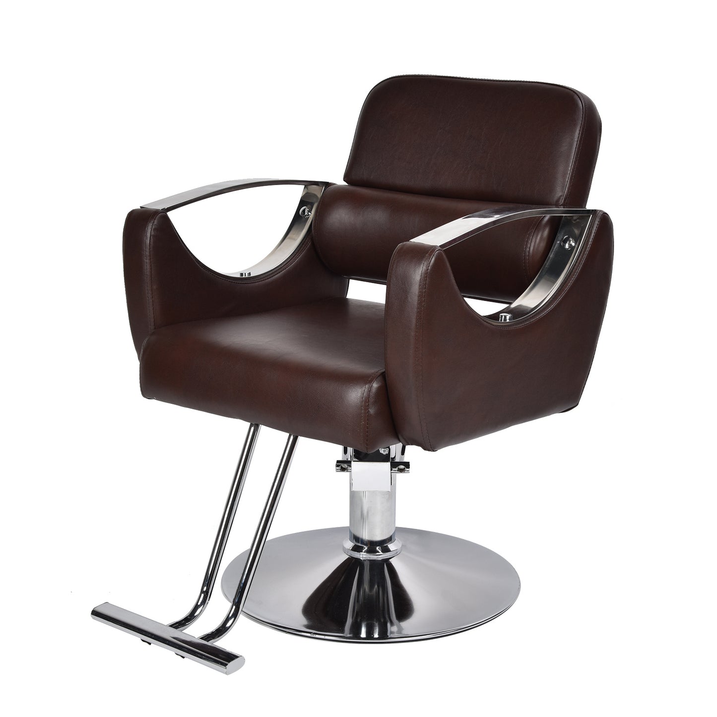 Retro Barber Chair Height Adjustable Hairdressing Chair for Beauty Salon Barber Shop