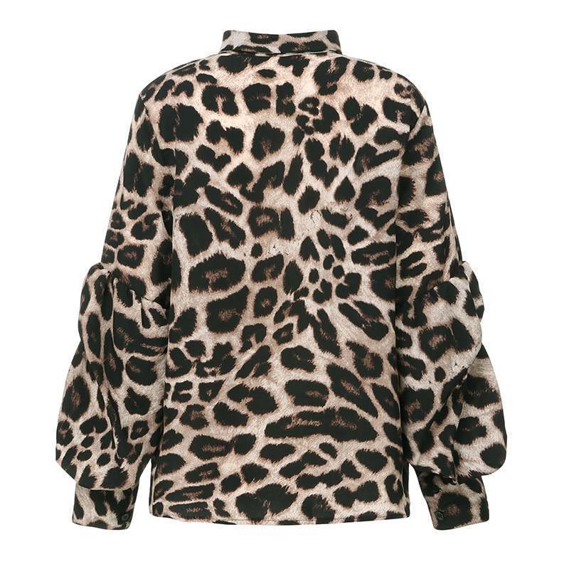 Women Sexy Leopard Print  Tops