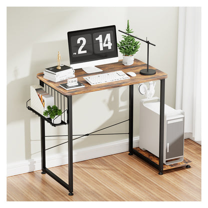 32 Inch Modern Minimalist Style Computer Desk With Host Slot Banned Temu, Not Shipped On Weekends