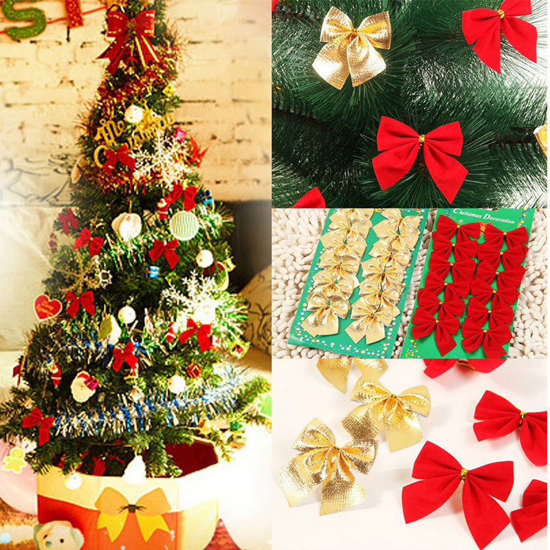 Christmas Tree Ornaments Christmas Decoration Bow