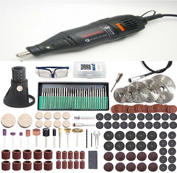 180W Electric Dremel Drill with 186 pcs