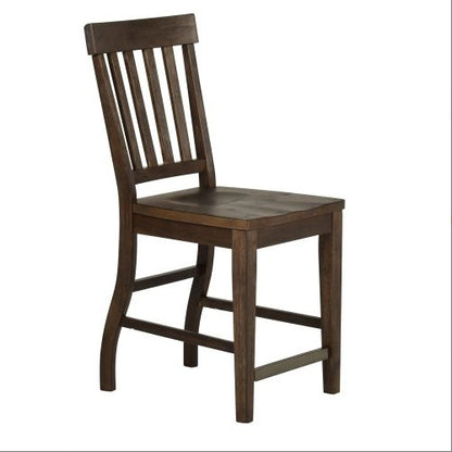 Cayla - Counter Chair - Dark Oak