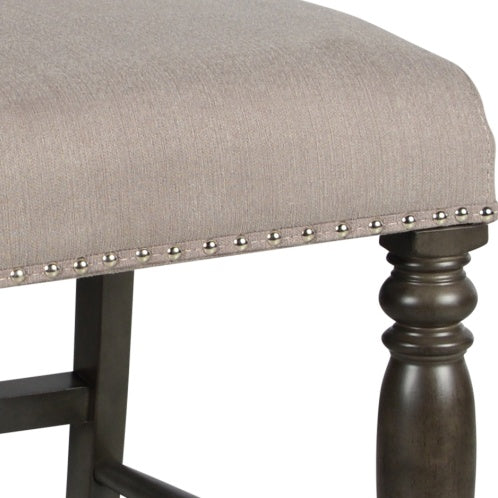 Caswell - Counter Chair Dark Gray