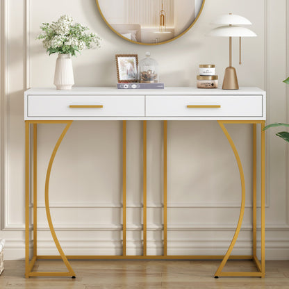 Sofa Table In A Lightweight And Luxurious Style In Fibreboard