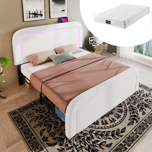 The Wooden Bed Frame Has A Mattress Size 160cmx200cm