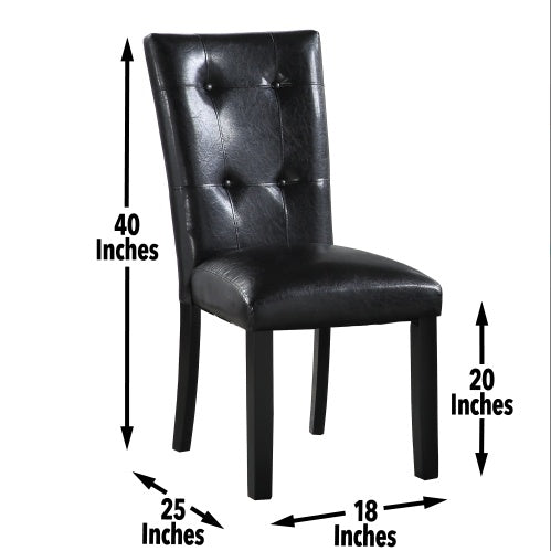 Sterling - Parsons Chair Black