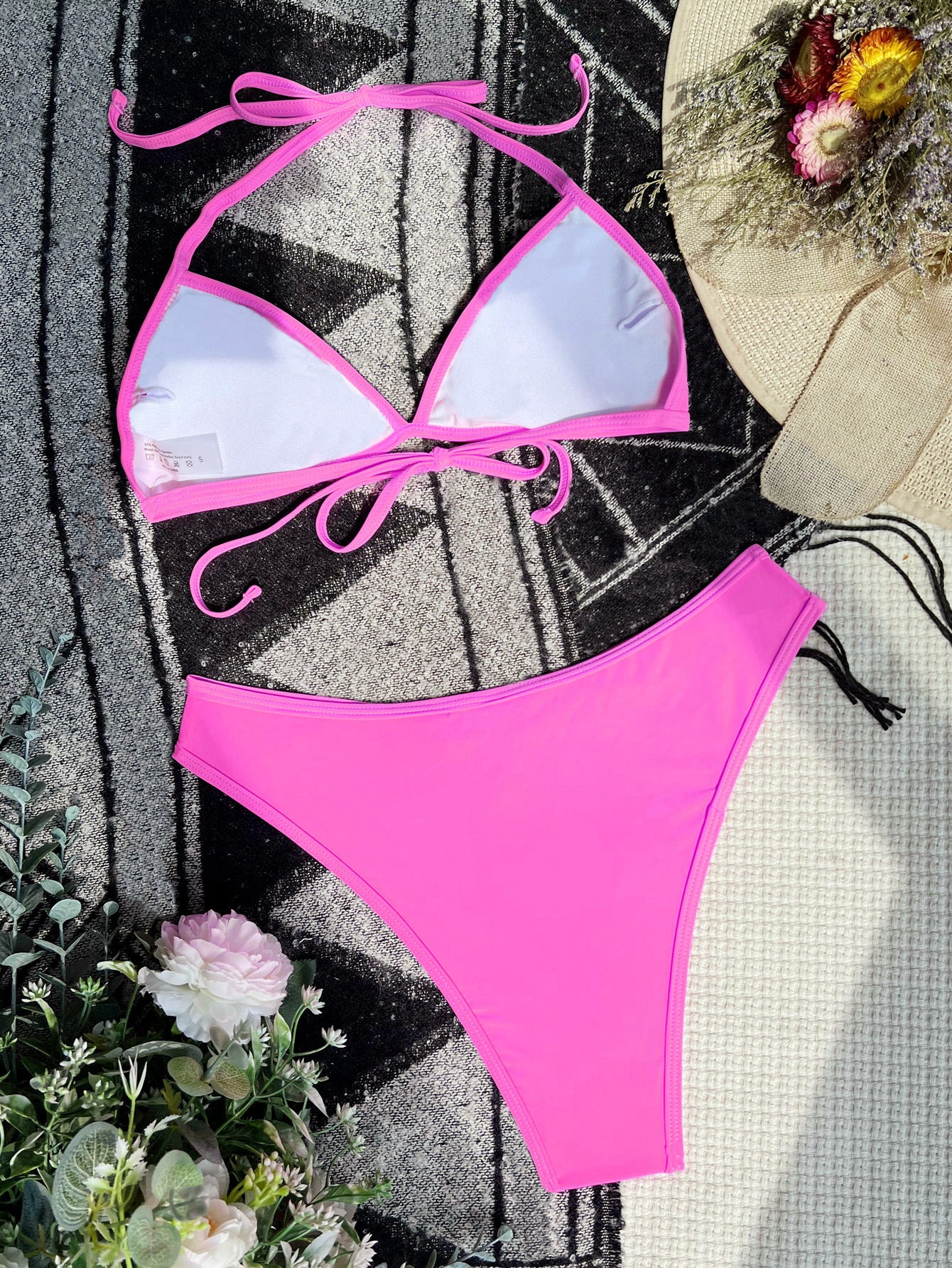 Women's Fashion New Bikini Color Matching Suit