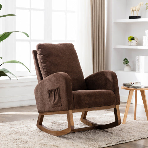 Rocking Chair In The Linen Children's Room