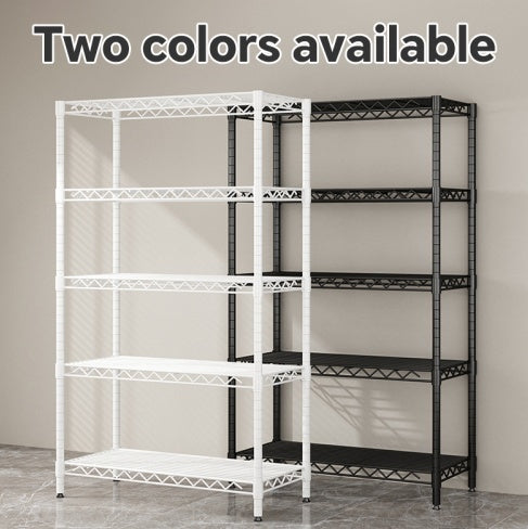 Wire Shelving Metal Storage Rack Adjustable Shelves, Standing Storage Shelf Units For Laundry Bathroom Kitchen Pantry ClosetWhite, 42L X 18W X 71H