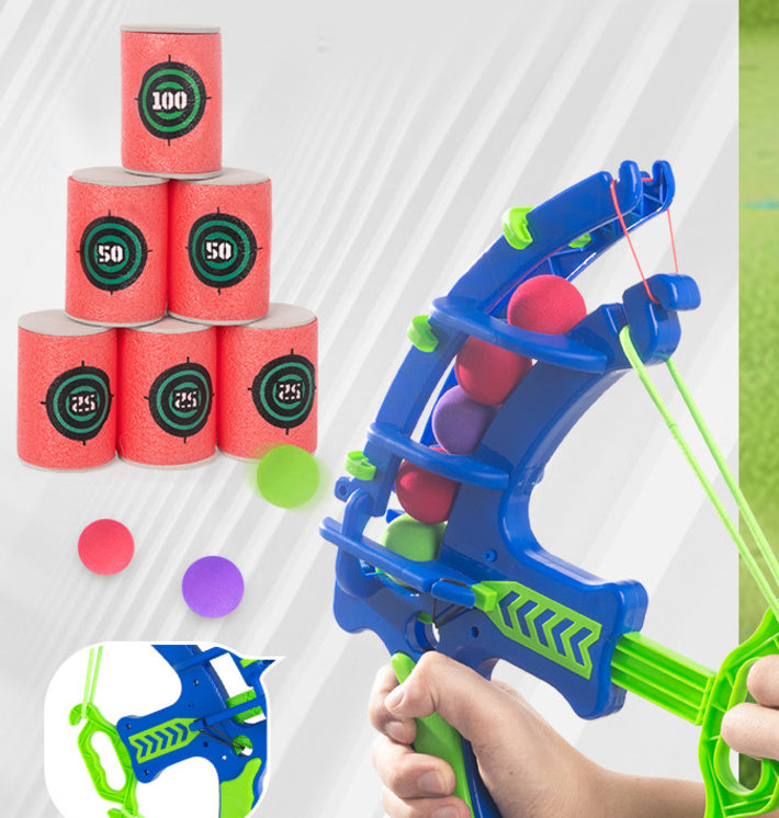 Keepmoving 1991 Ball Bow Soft Bullet Gun Boys And Girls Shooting Simulation Desktop Game