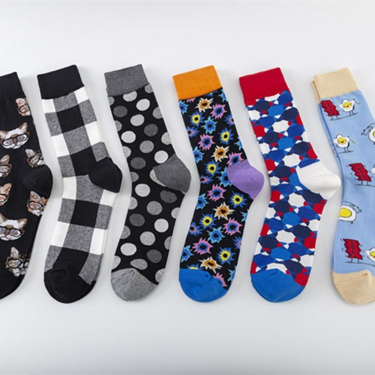 Colorful Trendy Socks Series Socks