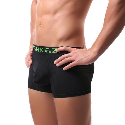 Striped Men's Underwear Breathable Close-fitting Boxers