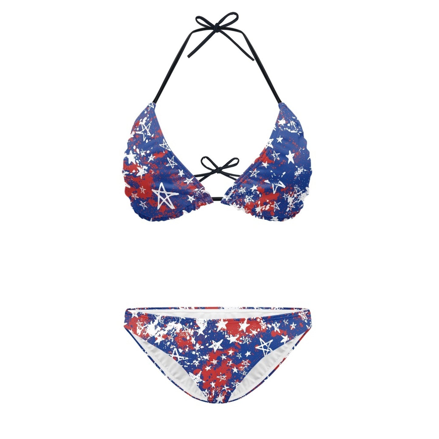 Women's Split Printed Swimsuit