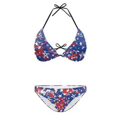 Women's Split Printed Swimsuit