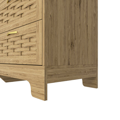 Wooden 6-drawer Bedroom Vanity