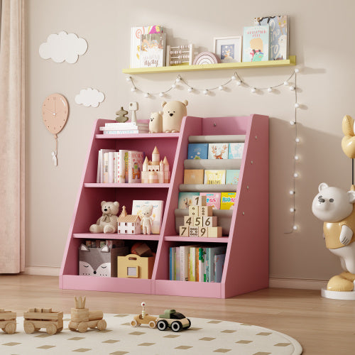 Wooden Toy Storage Organizer Cabinet