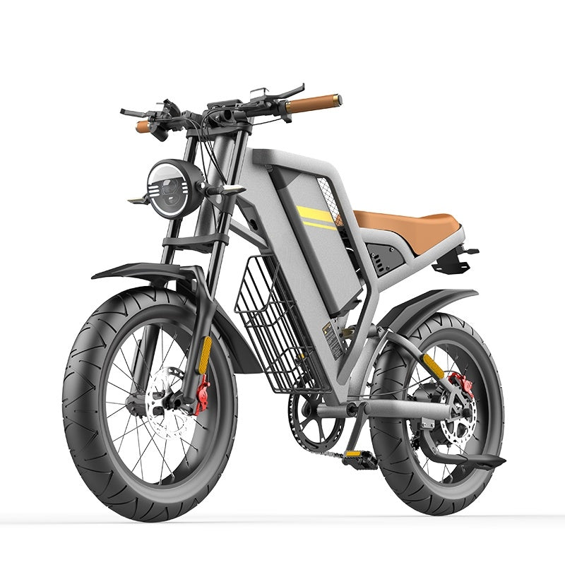 New Electric Bicycle With 20 Inch Large Tires And Seven Stage Transmission Assistance