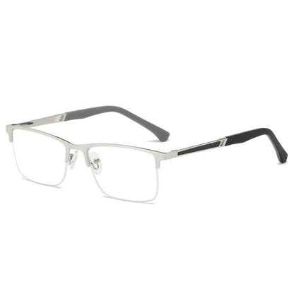 Stainless Steel Pupil Distance From Business Men's Presbyopic Glasses