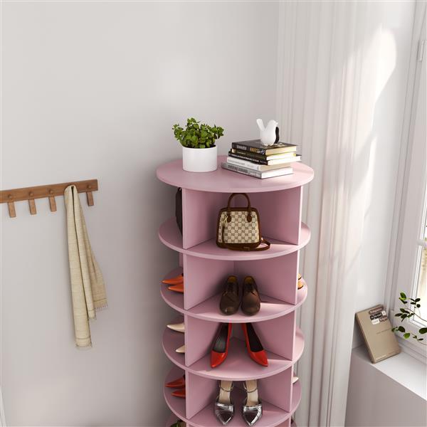 360 Swivel Shoe Cabinet 6 Floors