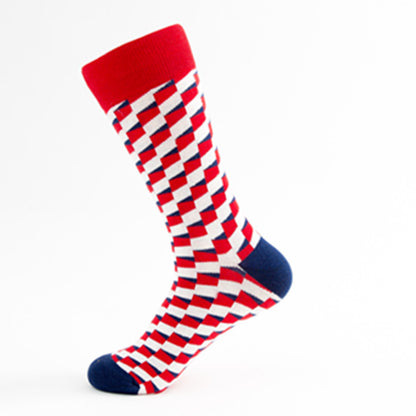 Casual Mid-calf Casual Cotton Sock