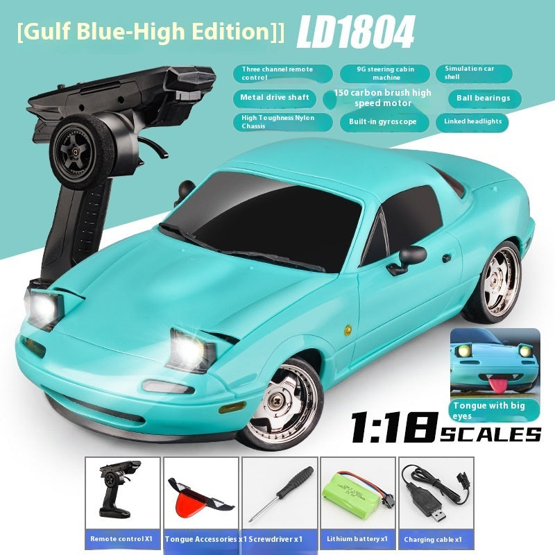 Flip Light Drift Remote Control Car Children's Toy