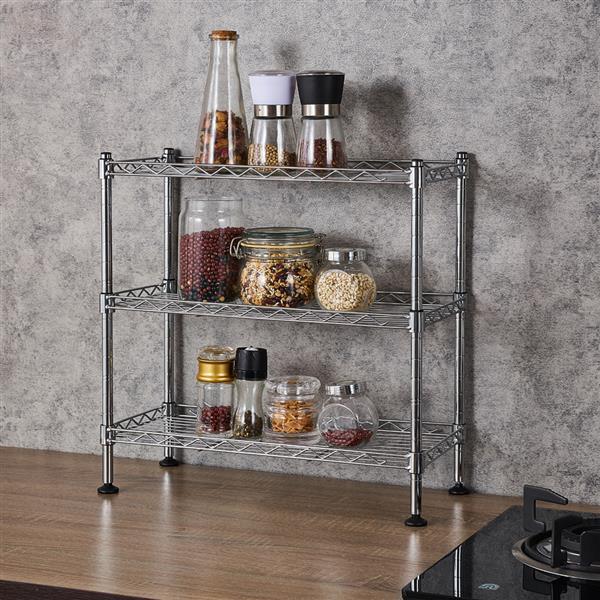 Three Story Kitchen Mini Home Shelf 450x200xH450mm