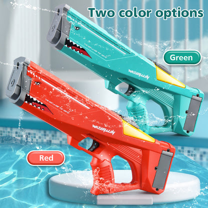 Automatic Electric Water Gun Toys Shark High Pressure Outdoor Summer Beach Toy Kids Water Fight Pool Party Water Toy