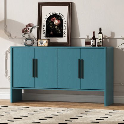 4-door Large Storage Retro Side Cabinet