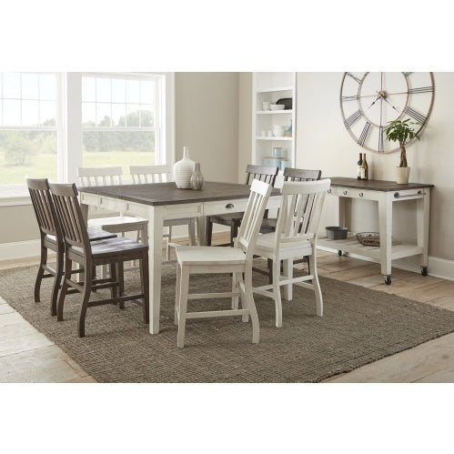 Cayla - Counter Chair White