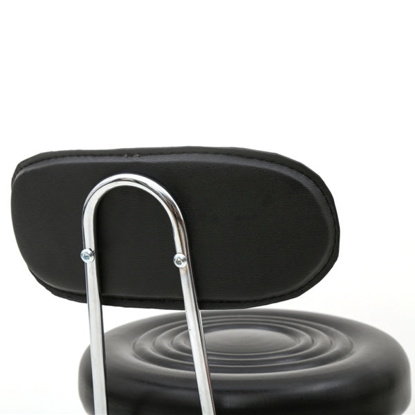 Strap Pattern Stool - Black