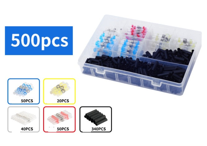 Waterproof Solder Sleeve Terminal Block 50Pcs Boxed