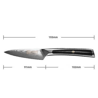 Damascus High-grade Fruit Japanese Cuisine Sushi Versatile Knife