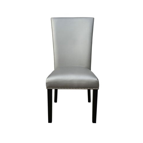 Camila - PU Dining Chair Silver