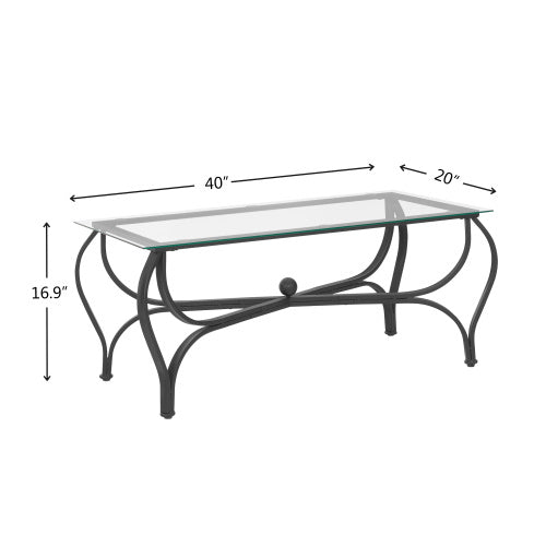 3-piece Set Of Tempered Glass Surface