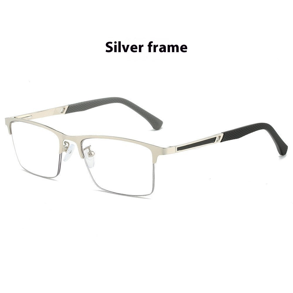 Stainless Steel Pupil Distance From Business Men's Presbyopic Glasses