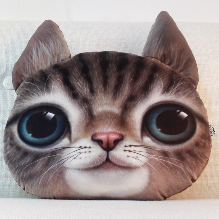 Cat Pillow Plush Sofa Cushion