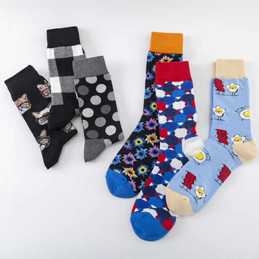 Colorful Trendy Socks Series Socks