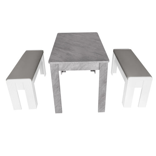 Chipboard Modern Bench Dining Table