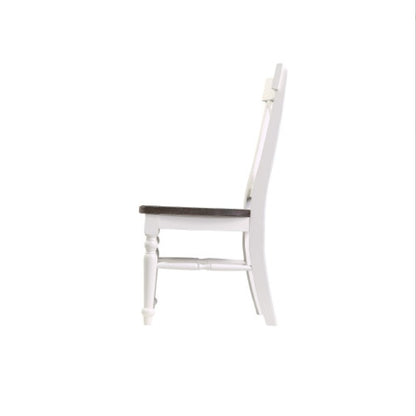 Wallace Bay Mountina Brown And White Dining Chairs