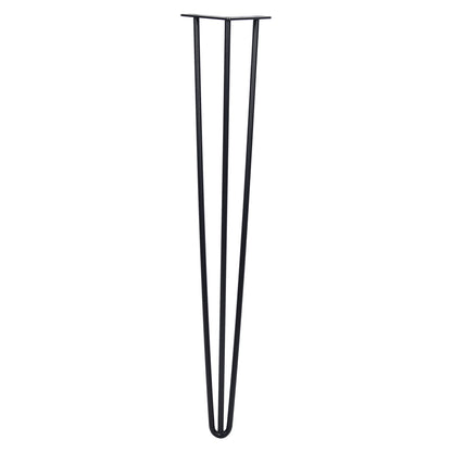 4Pcs/set 28inch/30inch Hairpin Metal Furniture Table Legs Solid Iron Laptop Desk (30inch)