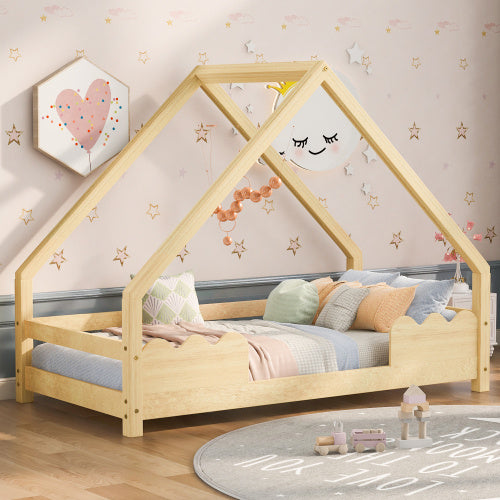 Solid Wood Children's Bed