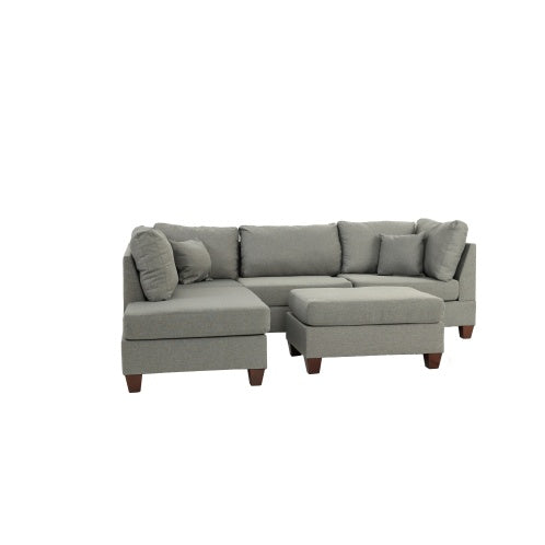 3-PC SECTIONAL In Gray