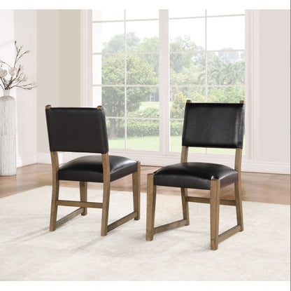 Atmore - Side Chair Black